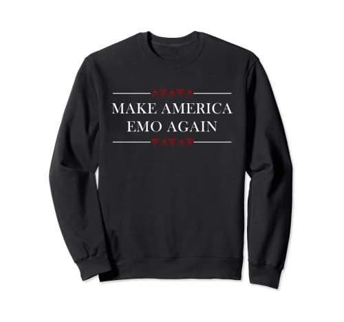 Sarcastic Gothic USA Make America Emo Again Sudadera