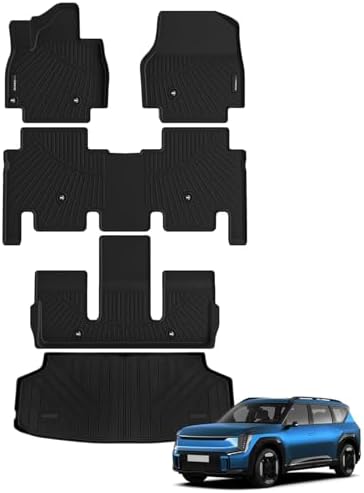 Auxko All-Weather Floor Mats For Ford Maverick Hybrid 2022-2025 - TPE Rubber Liners, Custom Fit, Odorless & Anti-Slip