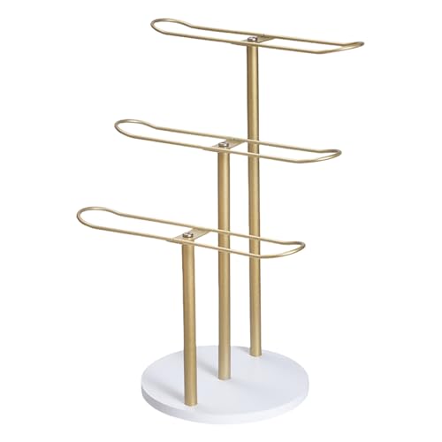 Support d'accessoires cheveux en alliage robuste pour dressing et chambre