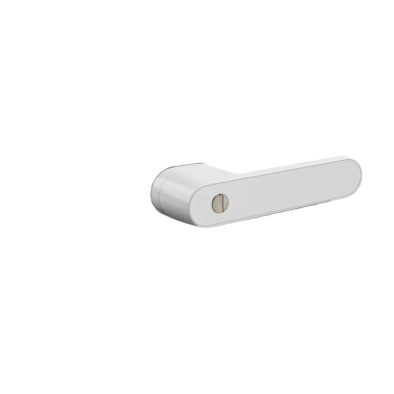 SJLOYNWQ Bedroom Door Lock Indoor Silent Home Handle(Pure White-BK)