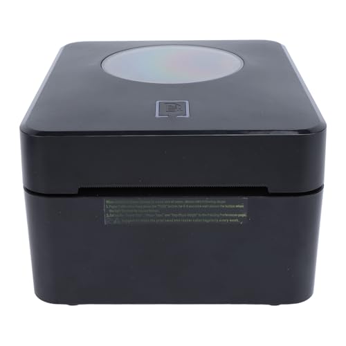 Vikye Label Printer, 4x6 Label Printer BT Inkless 110mms for Inventory Management (US Plug)