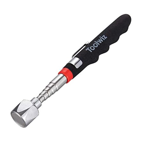 Toolwiz Telescopic Magnetic Pick up Tool (16LB), Extendable to 30.7-inch Extendable Magnet Pickup Tool, Ideal for Retrieving Metal Objects from Hard to Reach Places Gadget for Men Father's Day Cover