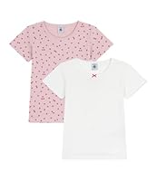 Petit Bateau Mädchen 2 Ts Mc Po Unterwäsche Tag, Variante 1, 8 Jahre