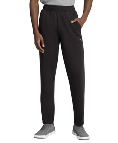 Puma Men's Lightweight Sweatpant with Pockets (US, Alpha, X-Large, Regular, Regular, Black)