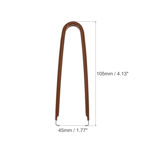 Image of uxcell IC Puller Chip Extractor Stainless Steel with Insulated Vinyl Grip Coffee 5 Pack