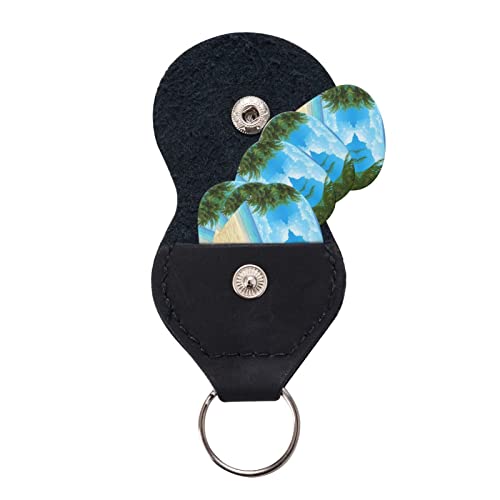 Lot de 6 médiators hawaïens Beach avec palmiers pour guitare acoustique, guitare électrique, basse, ukulélé – fins… - Les Beatles, Paul McCartney, John Lennon, RIngo Starr, George Harrison Lot de 6 médiators hawaïens Beach avec palmiers pour guitare acoustique, guitare électrique, basse, ukulélé - fins… – Image 6