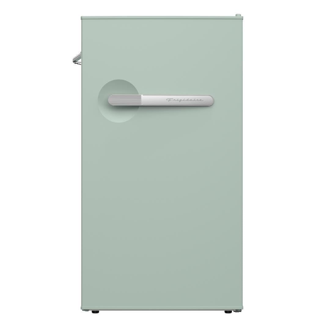 Frigidaire, 3.2 Cu. Ft. Retro Series Compact Refrigerator, Built-In Side Bottle Opener, Green