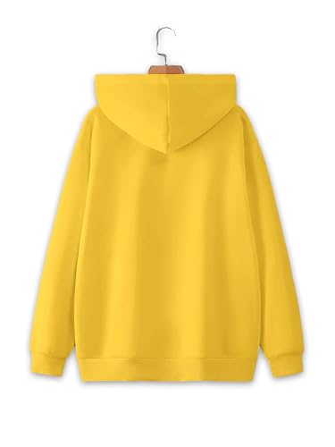 Image of Mack Jonney Solid Hooded Cotton Fleece Sweatshirt for WOMEN-VMACK639218