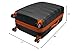 Rockland Melbourne Hardside Expandable Luggage with Spinner Wheels, Charcoal, Checked Large 28