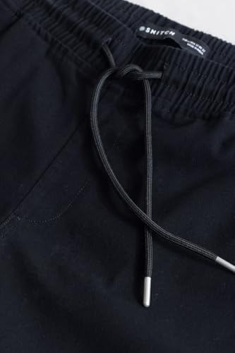 Image of SNITCH Noemi Sage Plain Relaxed Fit Joggers & Trackpants