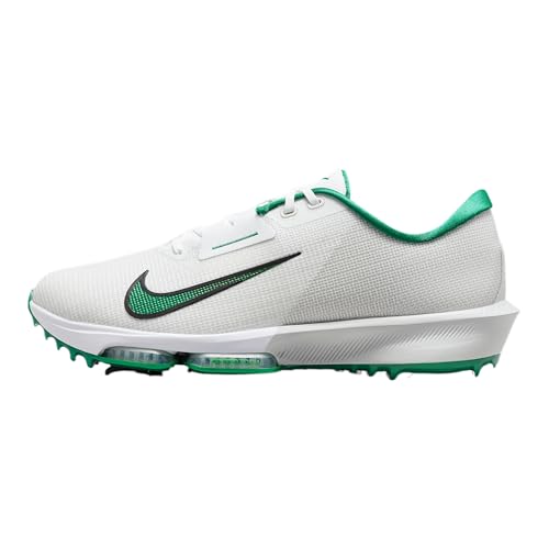 Nike Infinity Tour 2 Golf Shoes (HQ2158-100, White/Photon Dust/Malachite) Size