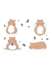  Cute Hamster Life Gift for Rodent Lover: 6x9 Notes, Diary, Journal 110 Page