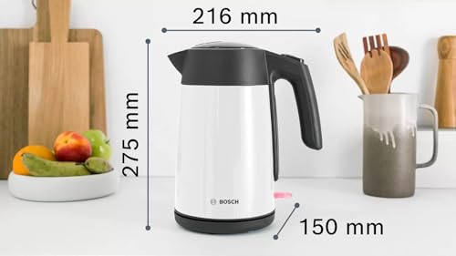 Bouilloire Électrique Bosch TWK7L461 – 1.7L, 2400W, Base 360°, Arrêt Automatique - vue 5