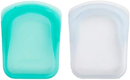 Stasher Re-Usable Food-Grade Platinum Silicone Pocket Bag For Eating - View #4