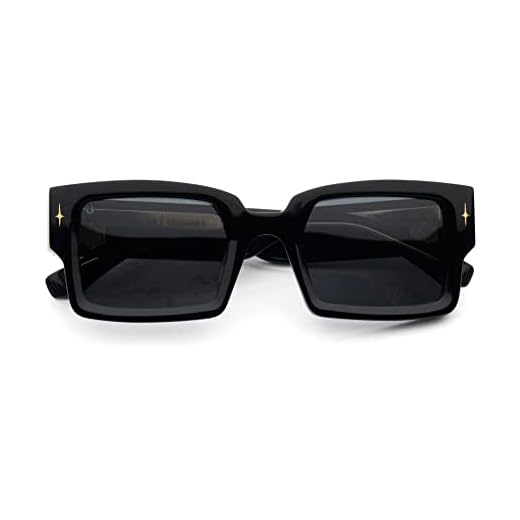 JAMES ORO Black Icon for Men/Women With Polarized Lenses