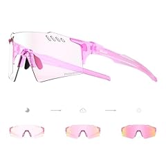 007 Pink Frame Transparent Lens