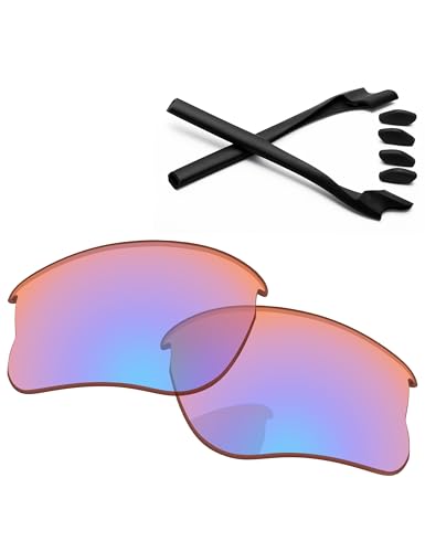Image of Replacement Lenses & Rubber Kits for Oakley Half Jacket 2.0 XL OO9154 62mm - Precise Fit, UV Block, Impact Resistant