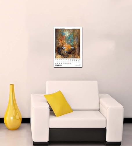 Image of Tallenge - 2026 Wall Calendar - Modern Masters Art - 12 x 17 Inches for Home & Office (Paper, Wall Calendar)