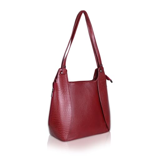 Image of DORPER MONEY HILL Durable Leather Satchel Bag for Women Genuine Branded Handbag