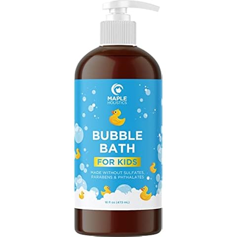 Maple Holistics Sulfate Free Kids Bubble Bath Cover