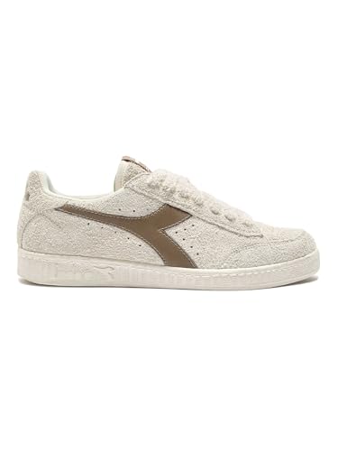 Diadora Game Low Suede Waxed Color 20009 - Whisper Whisper White, Size 43 EU 20009 - Whisper White 43