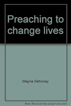 Paperback Preaching to change lives Book