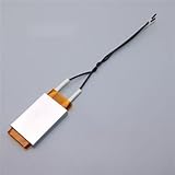 Rehoetom PTC - Placa calefactora constante de 12 V con termostato para aire acondicionado, Yuba - Plata + Negro (12 V 80 ℃)