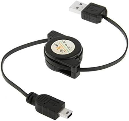 BoxWave Cable Compatible with AKASO V50 Pro Action Camera - miniSync, Retractable, Portable Sync Cable image 5