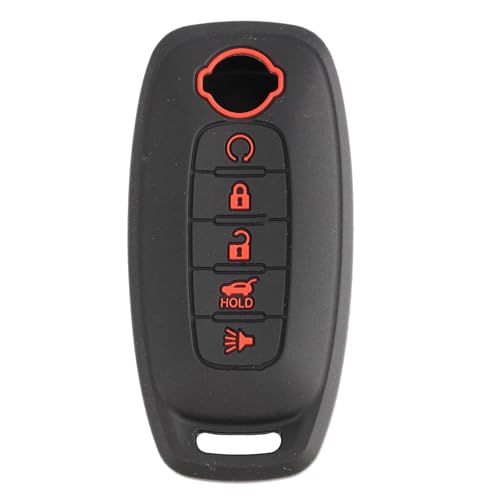 Compatible con Nissan Qashqai, Rogue, Cube, Kicks, Note, Juke, Altima 2022 y 2023, Funda Protectora de Silicona for Llave remota, Accesorios for automóvil
