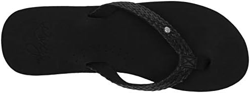 Roxy Women's Mellie Wedge Sandal, Black 22, 7 | Image 4
