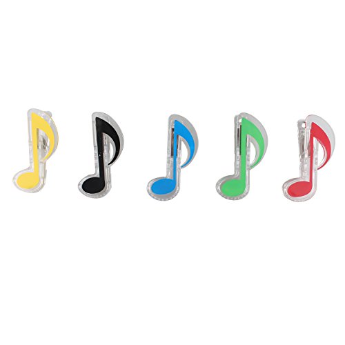 Futheda 10PCS nota musicale plastica clip perfetto...