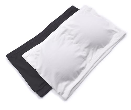 Girls Strapless Bandeau Bras with Removable Padds Seamless Tube Bra for Teens2