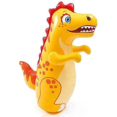 PULSBERY Hit Me Toy for Kids 3D Inflatable Bouncer Toy/Water Filled Base BOP for Toddlers PVC Punching Bag for Children for Baby,Random Color