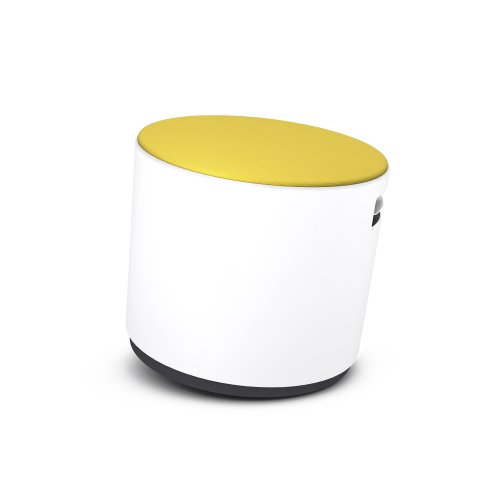 Image of Steelcase Turnstone Canary Fabric Chair, White
