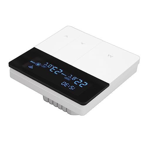 Intelligent LCD Display Programmable Smart Thermostat, Works with Tuya, Tmall Genie, Xiaodu Voice Control (WiFi) Intelligent LCD Display Programmable Smart Thermostat, Works with Tuya, Tmall Genie, Xiaodu Voice Control (WiFi)