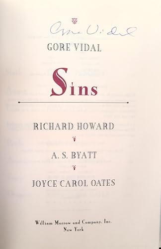 Deadly Sins 0688136907 Book Cover