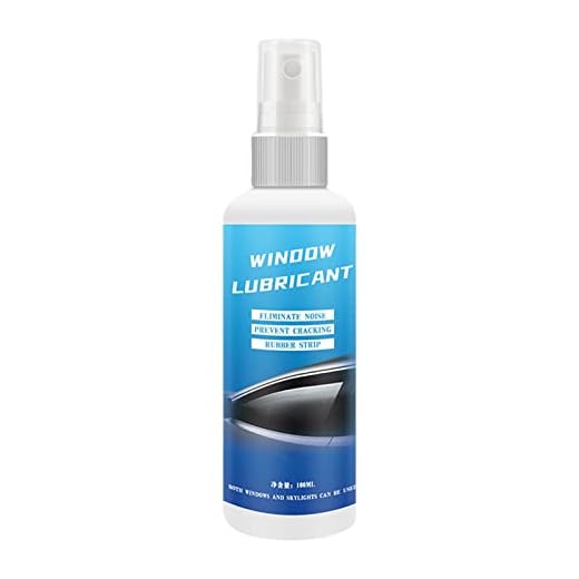 2 Pcs Lubrificante em Spray para Janelas, 100ml amolecimento da tira borracha da janela do carro, Lubrificante amaciante multifuncional para proteção e lubrificação tiras Puchen