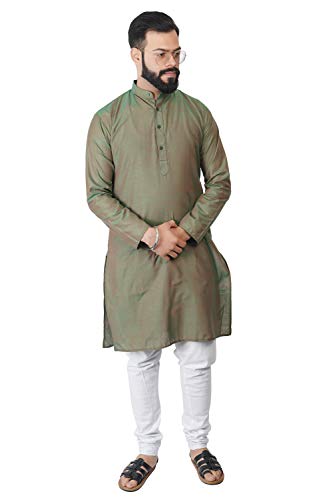 Image of Multi-Shade Ethnic Wear Kurta for Men