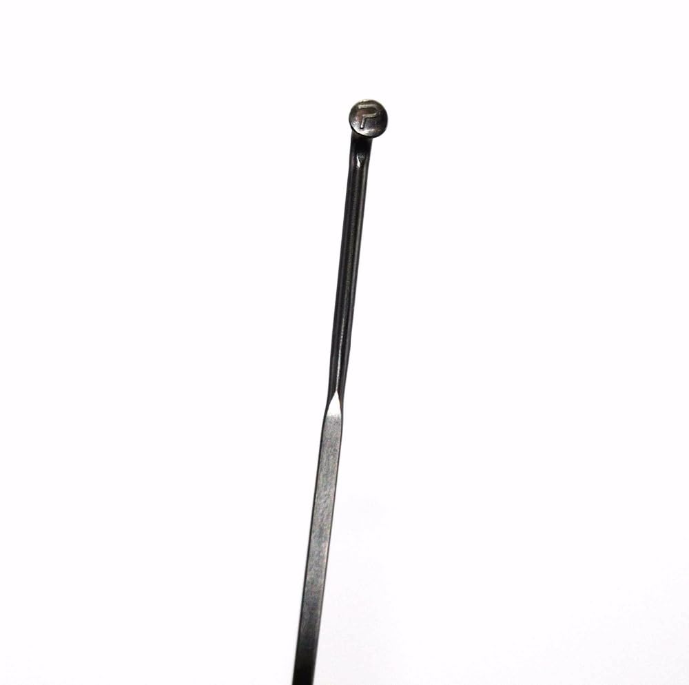 Fahrradspeichen 1432/1423 Flachblattspeichen, Fahrradspeichen, 6,8 g pro Stück Speichen(44 Pcs)
