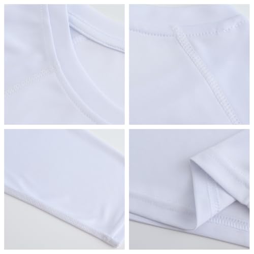 Men's Quick Dry Long Sleeve Shirt Sun Protection Tee Shirts Athletic Workout T-Shirt4