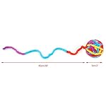 CHIWAVA 6 Pack 20" Woolen Yarn Cat Toys Ball with Bell 2" Large Indoor Cat Toy Balls Kitten Interactive Toys - Image 4