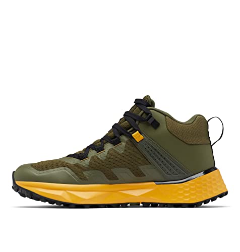 Columbia Sapato masculino Facet 75 Mid Outdry, Nori/amarelo dourado, 7.5