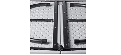 BDW Gartentisch Klapptisch Klappbar 180x75 cm Tragegriff Kunststoff 8 Personen Buffettisch Campingtisch Garten Camping – Bild 8