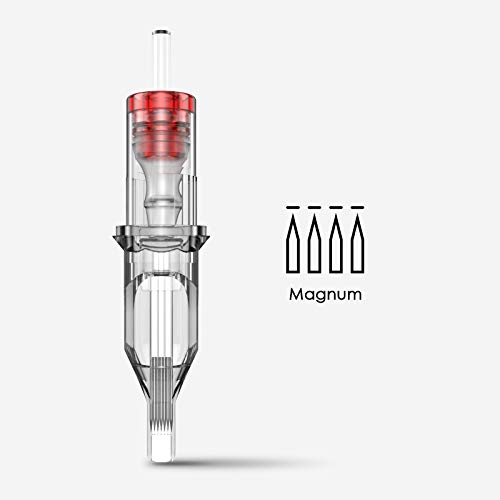 Image of Wormhole Tattoo Cartridge Needles 13M1 Tattoo Cartridges Disposable 20PCS Tattoo Needle Cartridge Tattoo Needles Cartridge Needles Standard Stack Magnum for Tattoo Pen Tattoo Supplies 1013M1