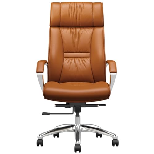Chefsessel Bürostuhl Echtleder Cuter Schreibtischstuhl hohe...