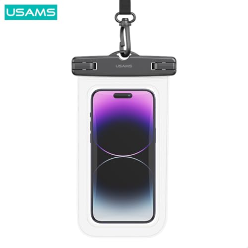 Capa Capinha Bolsa Case Aquática A Prova d’água Para Telefone Celular (Transparente)