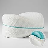 Restform Seitenschläferkissen Leg Pillow ergonomisches Knie- und Beinruhekissen, Set, Orthopädisches Beinkissen aus Memory-Schaum, Seitenschläferkissen