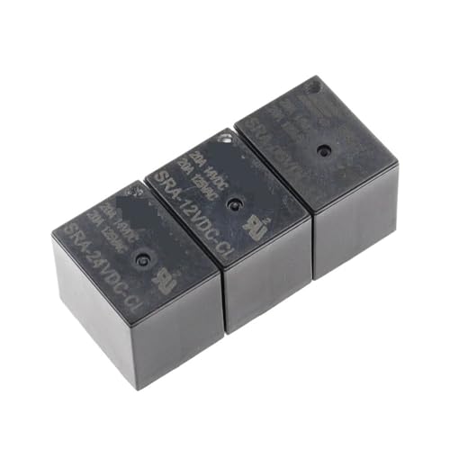 Relé SRA-24VDC-AL 4Pin para reparar el sistema eléctrico del coche y proyectos de domótica