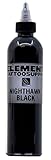 Element Tattoo Supply Black Tattoo Ink Nighthawk 8 oz Bottle