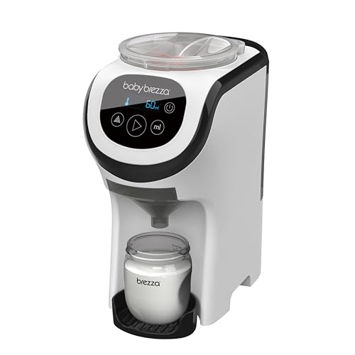 Baby Brezza Formula Pro Mini - Preparador de Biberones Automático - Dispensador de Leche en Polvo Compacto y Portátil - Compatible con Fórmulas - Calienta Biberones